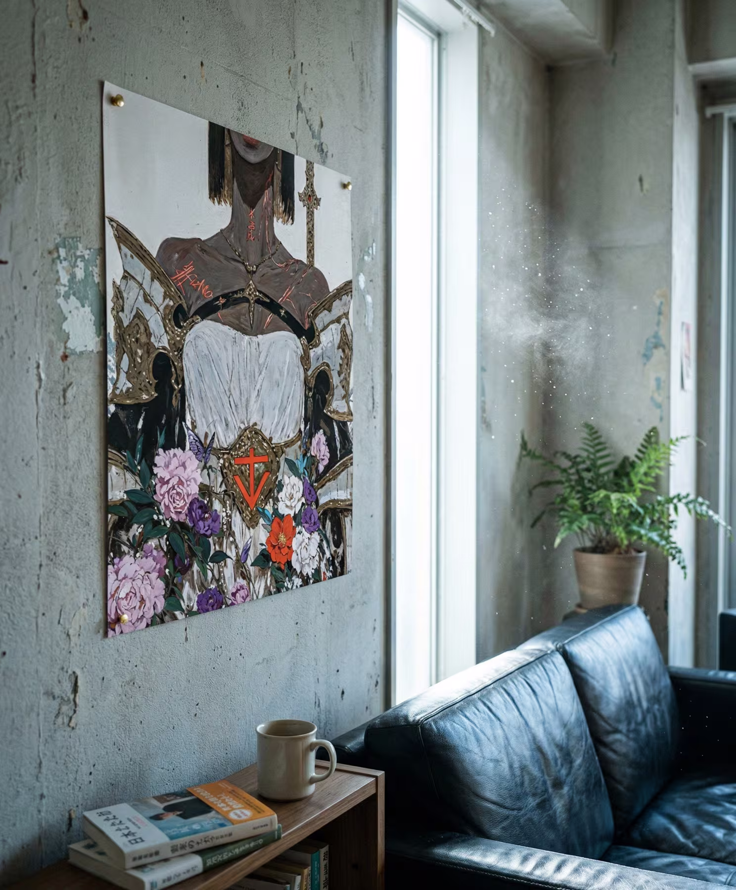 DECOLLAGE OF THE RELIC detail view