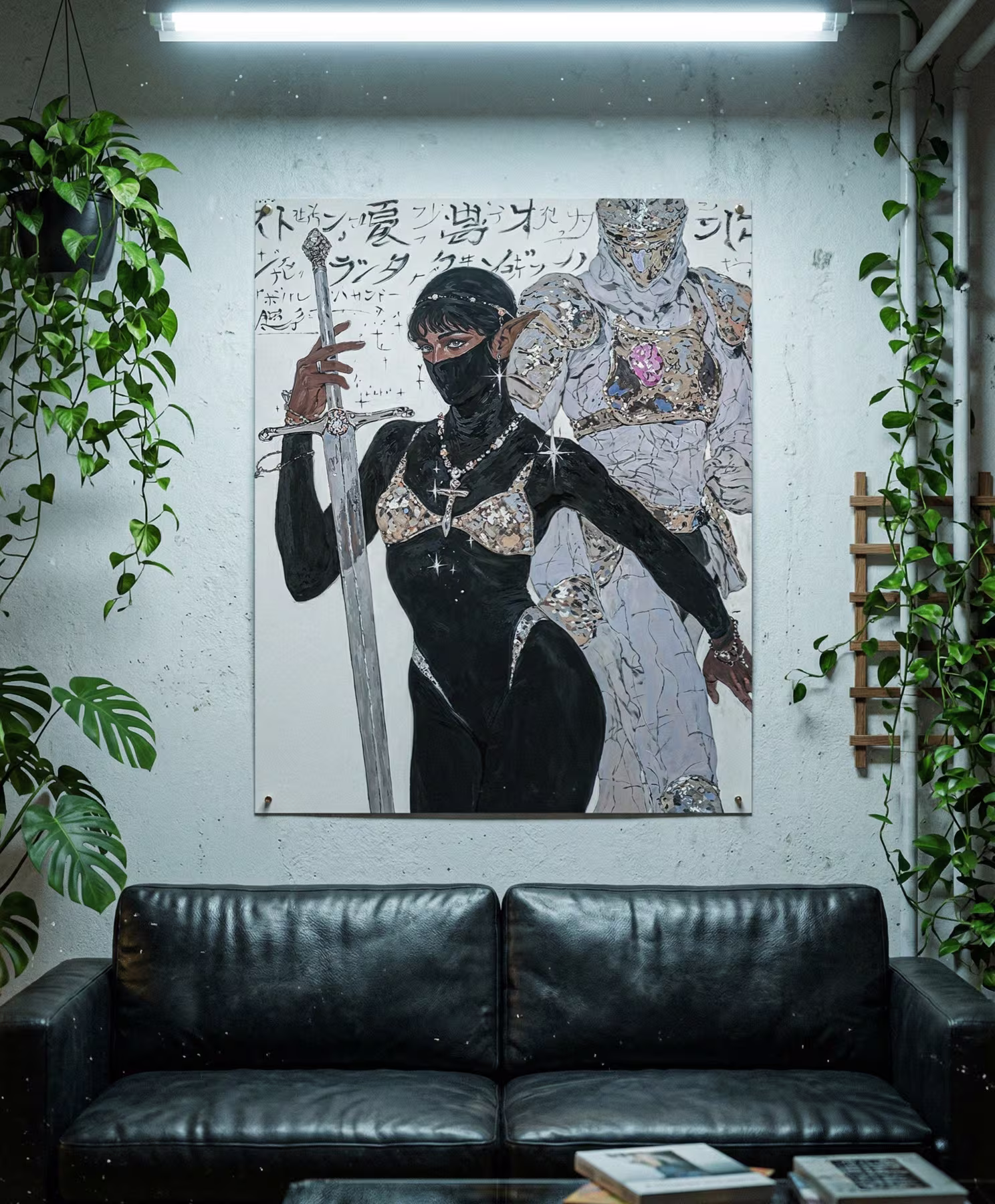 JEWELED DEFIANCE detail view