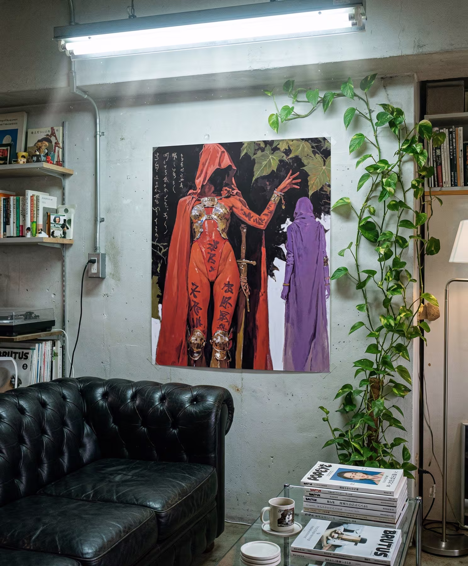 VERMILION OF THE SCRIBE detail view